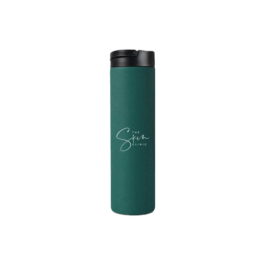 The Skin Clinic Green Water Bottle